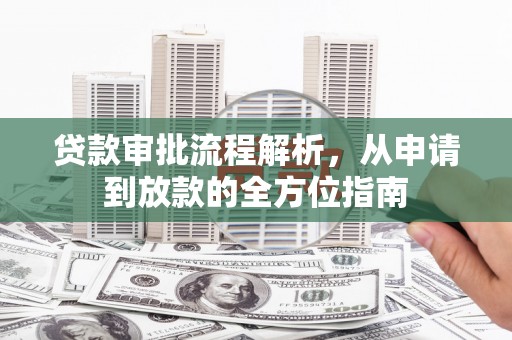 泽普贷款审批流程解析，从申请到放款的全方位指南