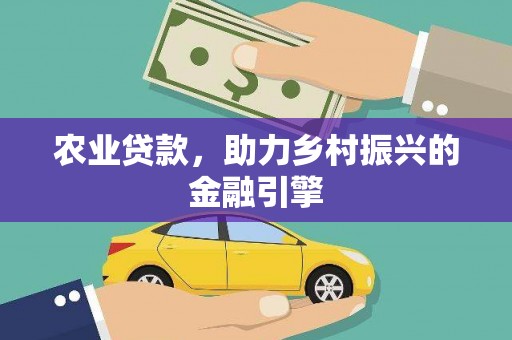 泽普农业贷款，助力乡村振兴的金融引擎