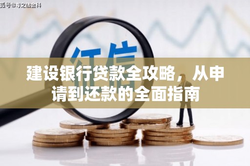 泽普建设银行贷款全攻略，从申请到还款的全面指南