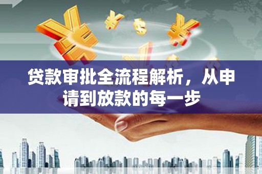 泽普贷款审批全流程解析，从申请到放款的每一步