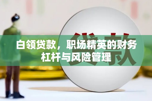 泽普白领贷款，职场精英的财务杠杆与风险管理