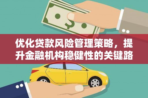 泽普优化贷款风险管理策略，提升金融机构稳健性的关键路径