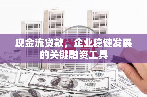 泽普现金流贷款，企业稳健发展的关键融资工具