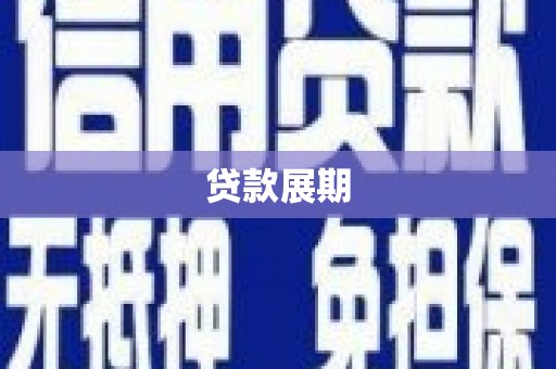 泽普贷款展期