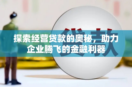泽普探索经营贷款的奥秘，助力企业腾飞的金融利器