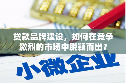 泽普贷款品牌建设，如何在竞争激烈的市场中脱颖而出？