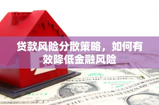 泽普贷款风险分散策略，如何有效降低金融风险