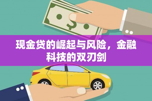 泽普现金贷的崛起与风险，金融科技的双刃剑
