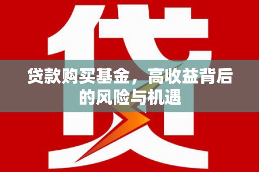 泽普贷款购买基金，高收益背后的风险与机遇