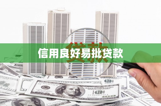 泽普信用良好易批贷款