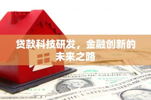 泽普贷款科技研发，金融创新的未来之路