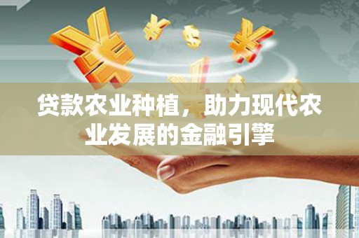 泽普贷款农业种植，助力现代农业发展的金融引擎