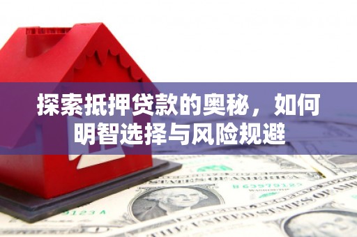 泽普探索抵押贷款的奥秘，如何明智选择与风险规避