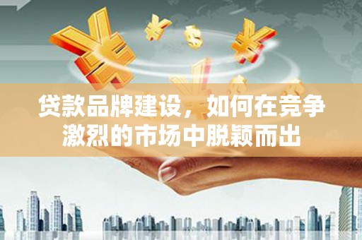 泽普贷款品牌建设，如何在竞争激烈的市场中脱颖而出