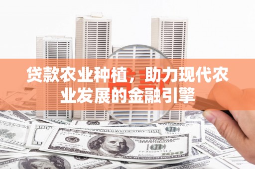 泽普贷款农业种植，助力现代农业发展的金融引擎