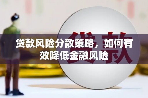 泽普贷款风险分散策略，如何有效降低金融风险