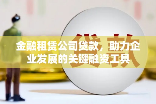 泽普金融租赁公司贷款，助力企业发展的关键融资工具