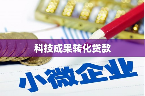 泽普科技成果转化贷款