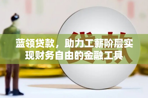 泽普蓝领贷款，助力工薪阶层实现财务自由的金融工具