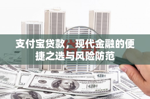 泽普支付宝贷款，现代金融的便捷之选与风险防范