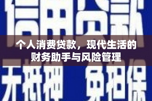 泽普个人消费贷款，现代生活的财务助手与风险管理