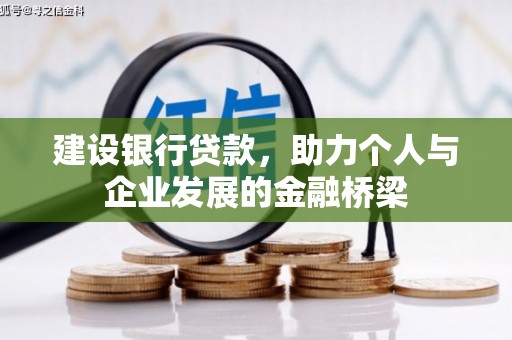 泽普建设银行贷款，助力个人与企业发展的金融桥梁