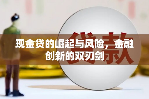泽普现金贷的崛起与风险，金融创新的双刃剑