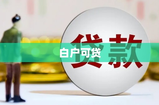 泽普白户可贷