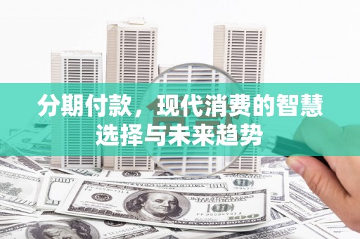 泽普分期付款，现代消费的智慧选择与未来趋势