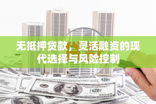 泽普无抵押贷款，灵活融资的现代选择与风险控制