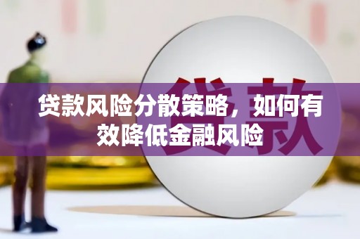泽普贷款风险分散策略，如何有效降低金融风险