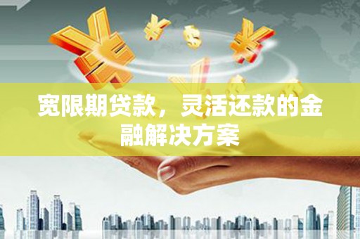泽普宽限期贷款，灵活还款的金融解决方案