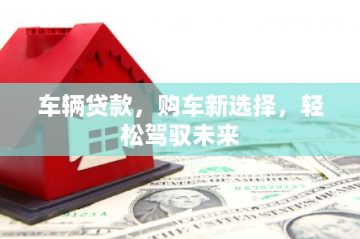 泽普车辆贷款，购车新选择，轻松驾驭未来