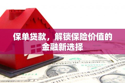 泽普保单贷款，解锁保险价值的金融新选择
