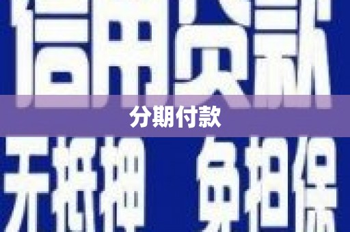 泽普分期付款