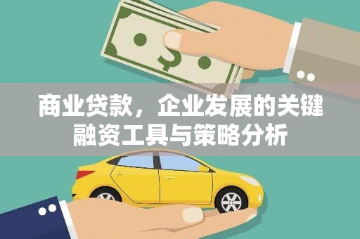 泽普商业贷款，企业发展的关键融资工具与策略分析