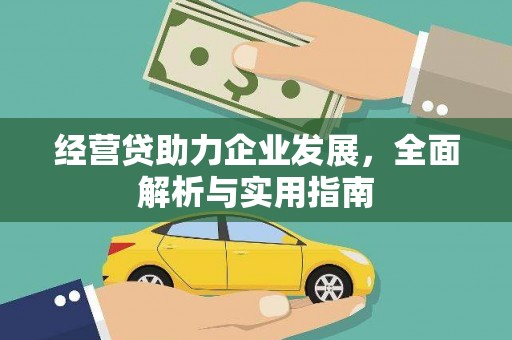 泽普经营贷助力企业发展，全面解析与实用指南