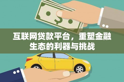 泽普互联网贷款平台，重塑金融生态的利器与挑战